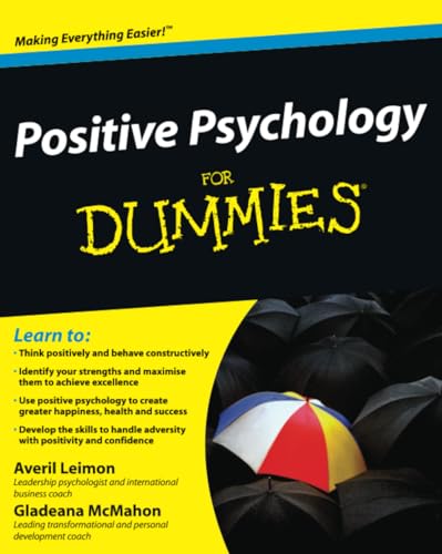 Positive Psychology For Dummies — cover